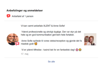Det siger kunderne om os…